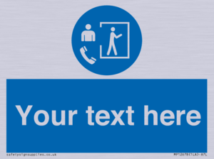 Custom Mandatory: Entry only with supervisor outside